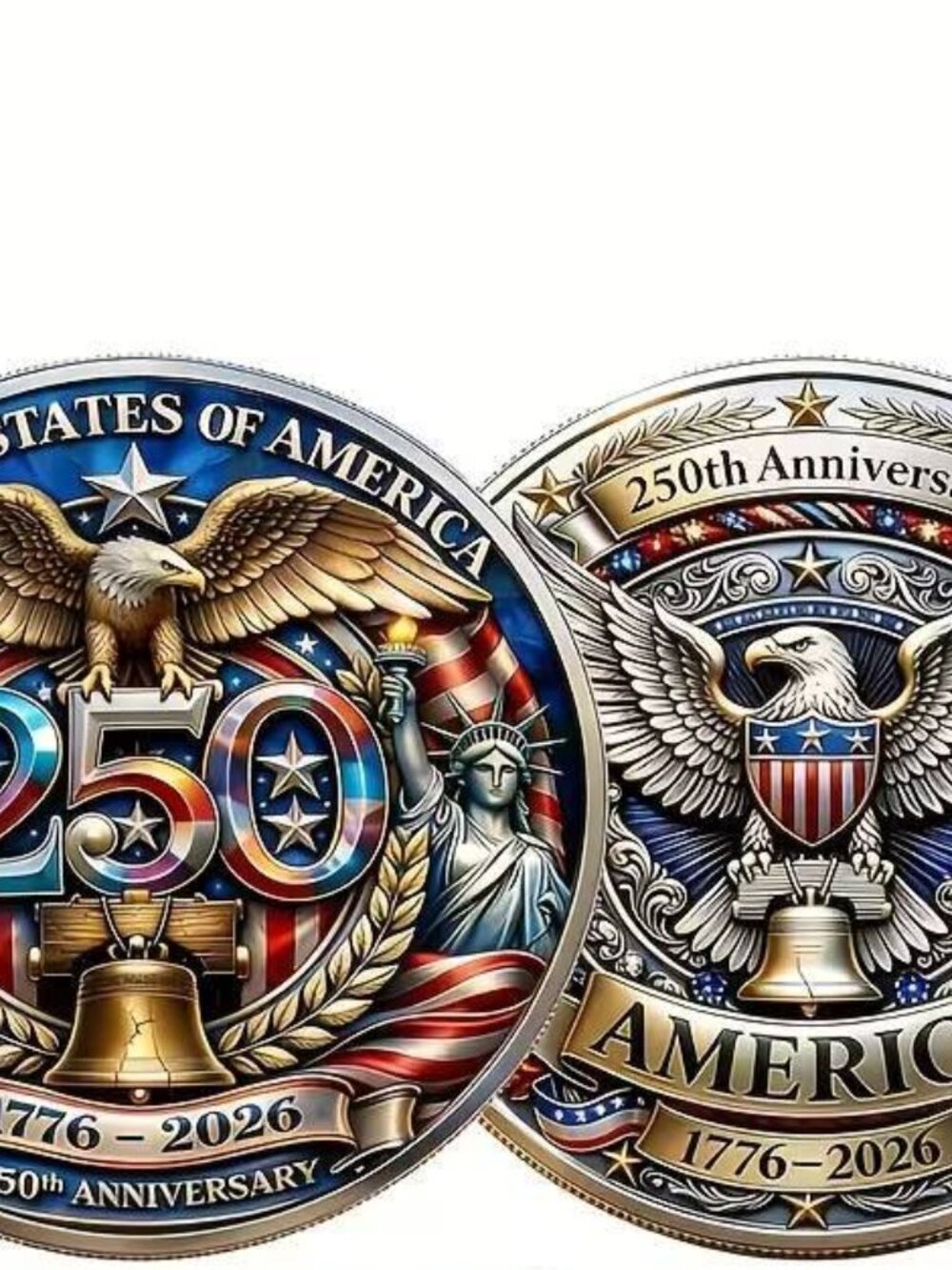 U.S. 250Th Anniversary Commemorative Coin (1776-2026)